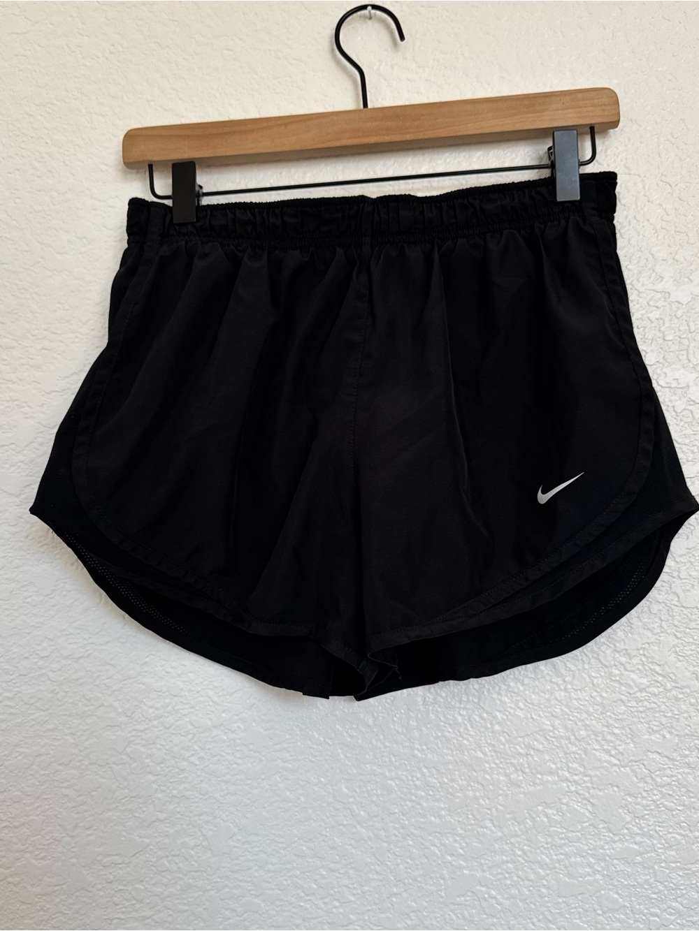 Nike Black Tempo Dry-Fit Running Shorts